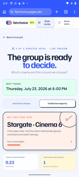 FairChoice – screenshot 13