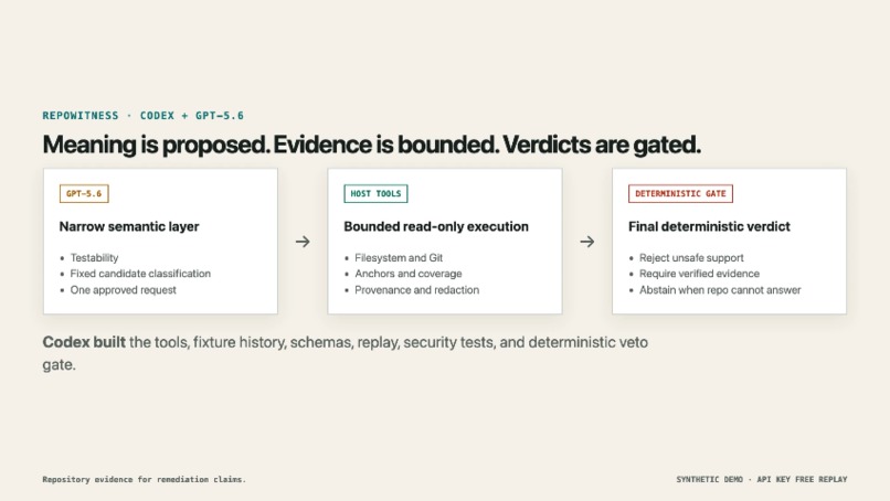 RepoWitness – screenshot 2