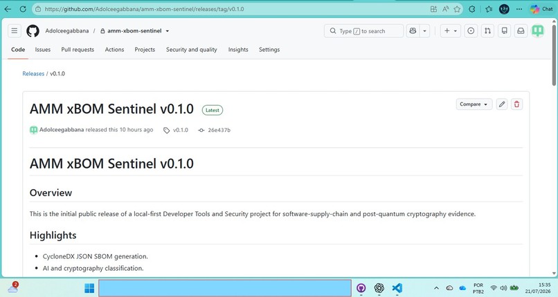 AMM xBOM Sentinel – screenshot 2