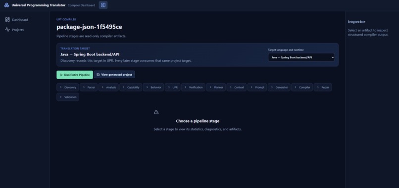 Universal Program Translator – screenshot 3