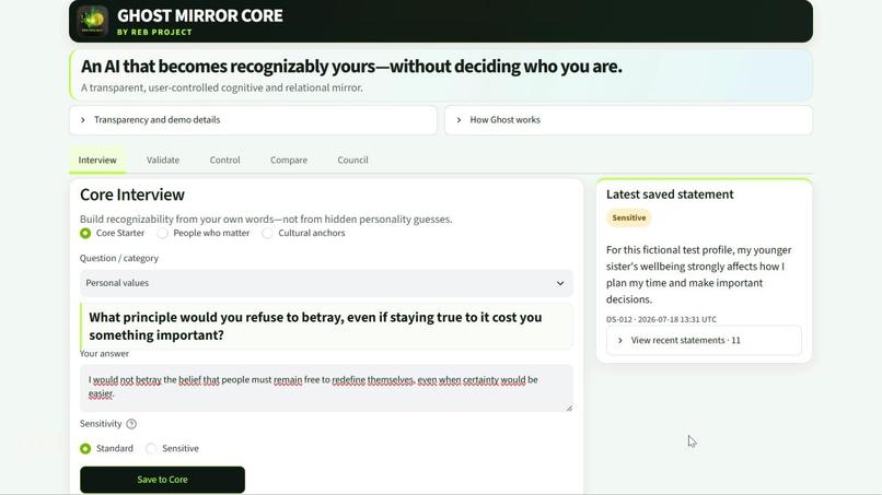 Ghost Core – screenshot 1