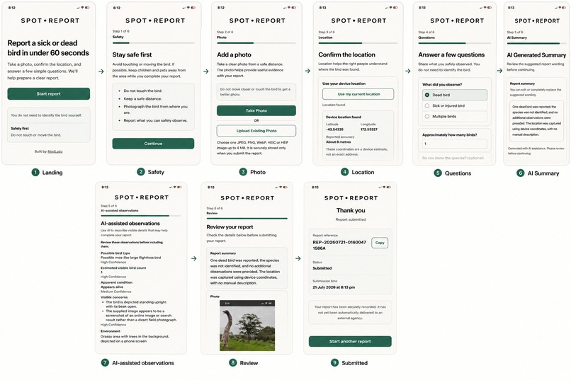 Spot & Report – screenshot 1
