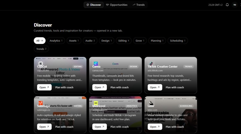 Social Assembly AI Coach for Creators  – screenshot 6