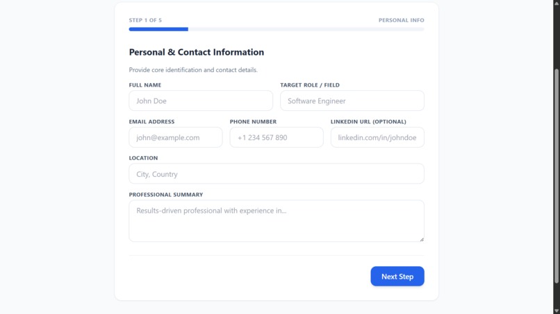 CrazyCV – screenshot 1