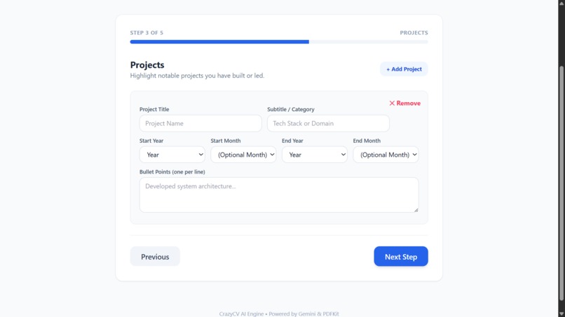 CrazyCV – screenshot 4