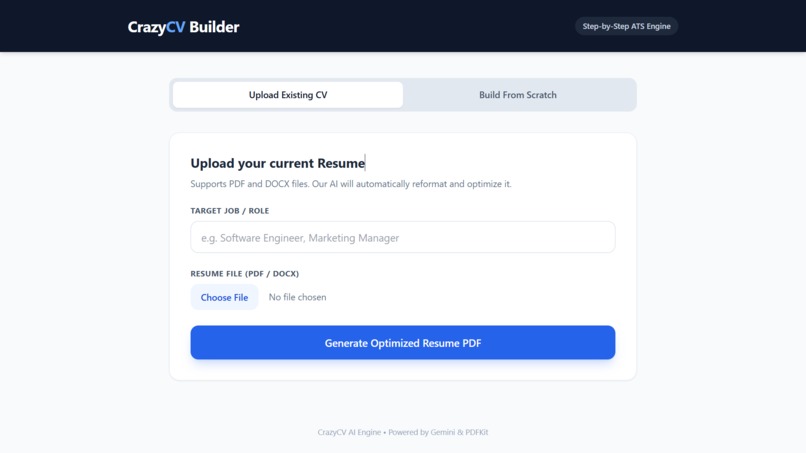 CrazyCV – screenshot 5