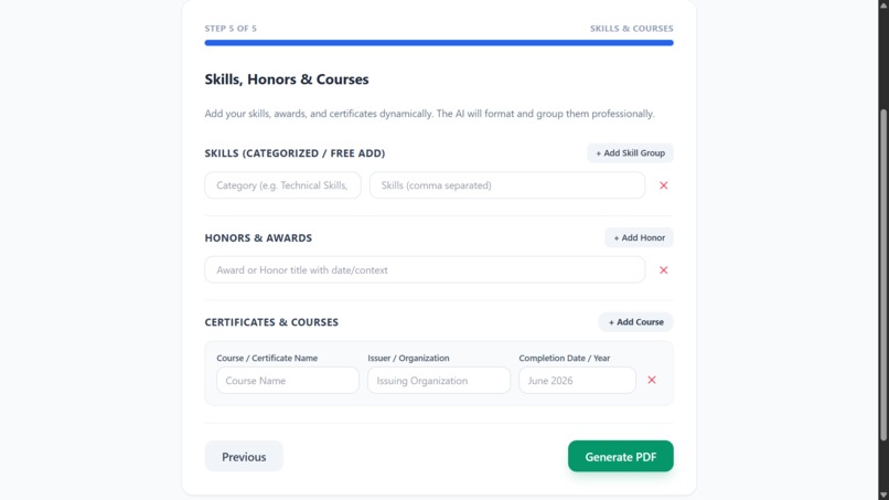 CrazyCV – screenshot 7