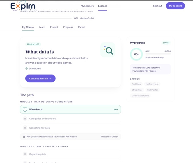 Explrn – screenshot 3