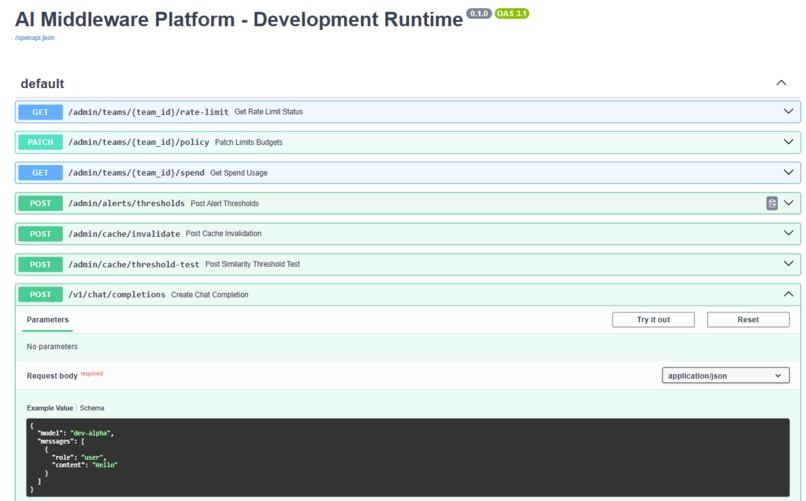 LLM Gateway – screenshot 2
