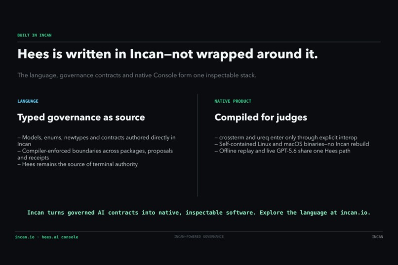 hees.ai console - Governed AI Profile Studio – screenshot 9