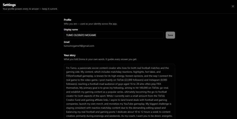 Social Assembly AI Coach for Creators  – screenshot 10