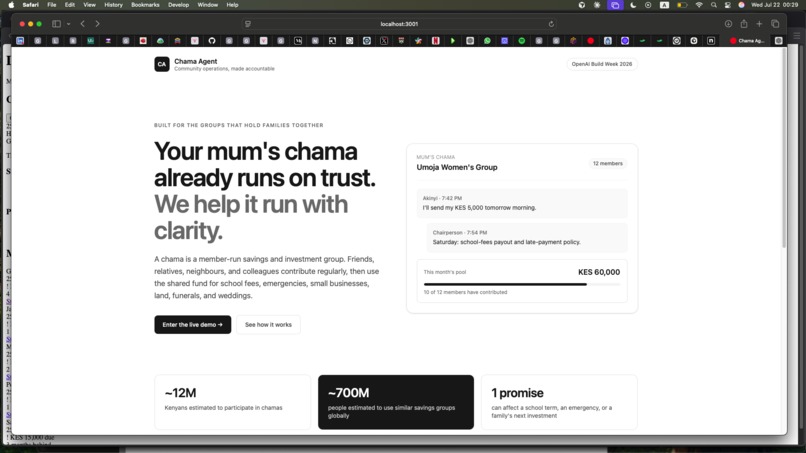 Chama Agent – screenshot 3