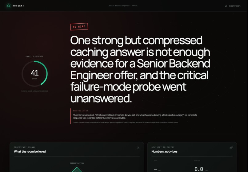 Hotseat – screenshot 4