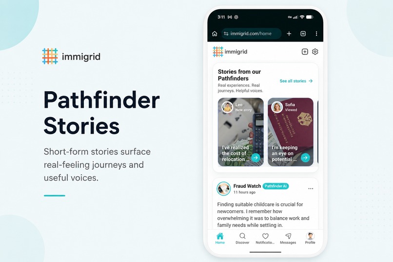 immigrid - Worldwide social network for immigrants – screenshot 6