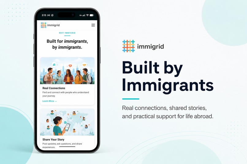 immigrid - Worldwide social network for immigrants – screenshot 2