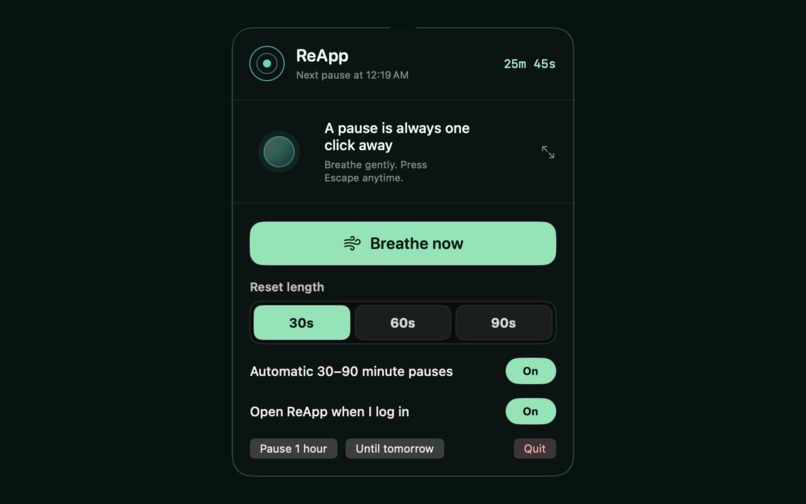 ReApp – screenshot 3