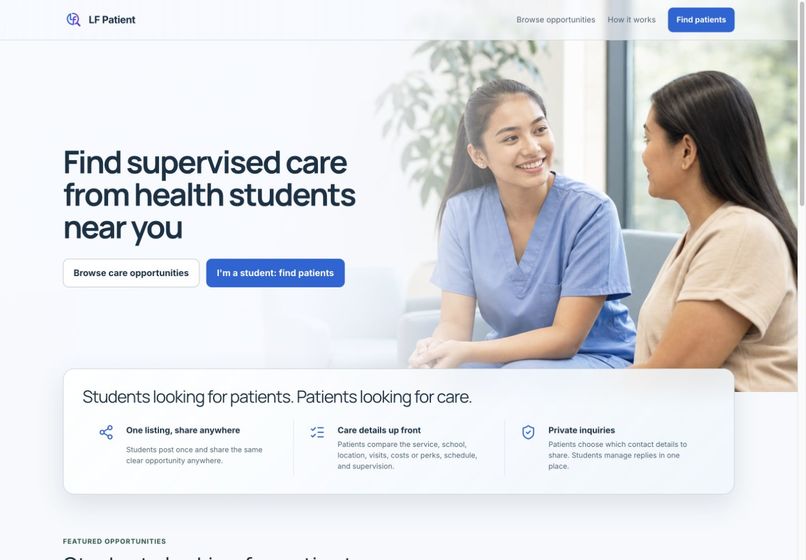 LF Patient – screenshot 1