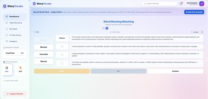 StoryVocabs – screenshot 9