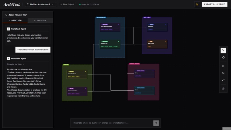ArchiText – screenshot 2