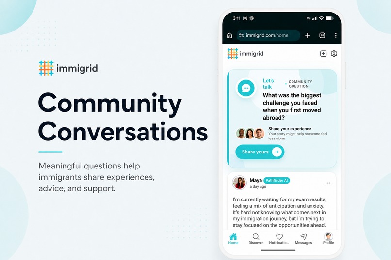 immigrid - Worldwide social network for immigrants – screenshot 7