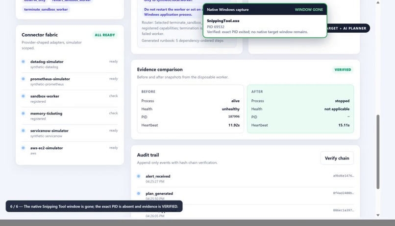 AutoSolve AI — Verified IT Remediation  – screenshot 1