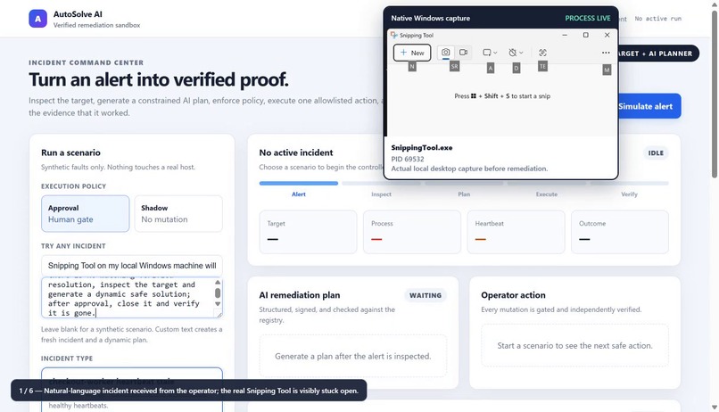 AutoSolve AI — Verified IT Remediation  – screenshot 4