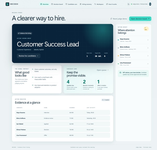 DECIDIO – screenshot 1