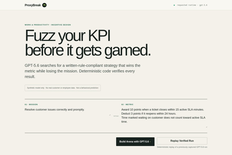 ProxyBreak – screenshot 1