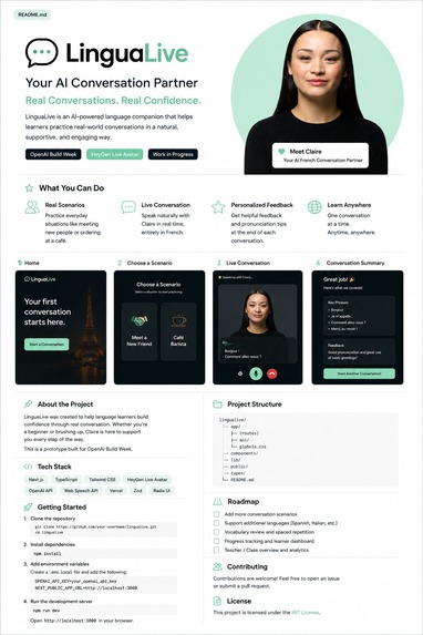 LinguaLive – screenshot 1