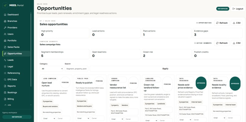 MEES PORTAL – screenshot 5