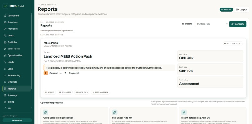 MEES PORTAL – screenshot 9