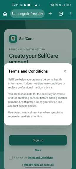 SelfCare — Everyday Care, Clearly Connected. – screenshot 9