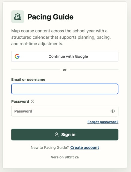 Pacing Guide – screenshot 1