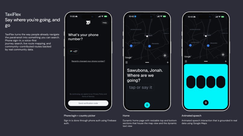 TaxiFlex – screenshot 1