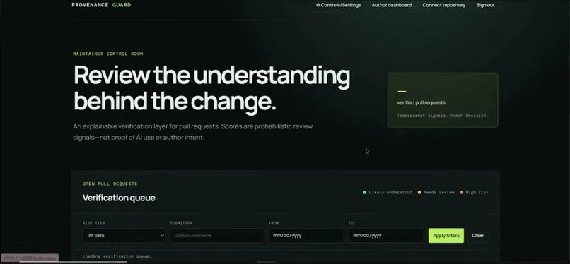 Provenance Guard: The Accountability Engine – screenshot 2