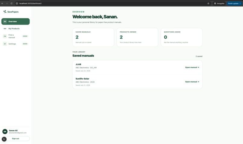 Save Papers – screenshot 3