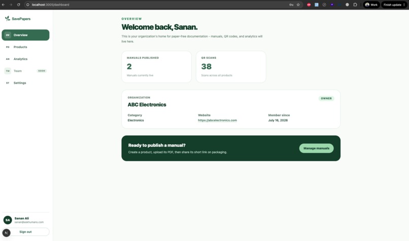 Save Papers – screenshot 4
