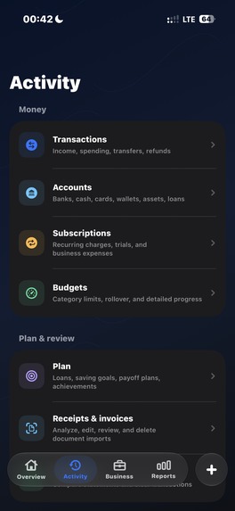 Ledgerly – screenshot 1