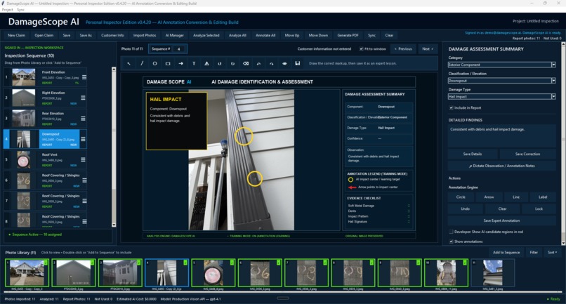 DamageScope AI – screenshot 2