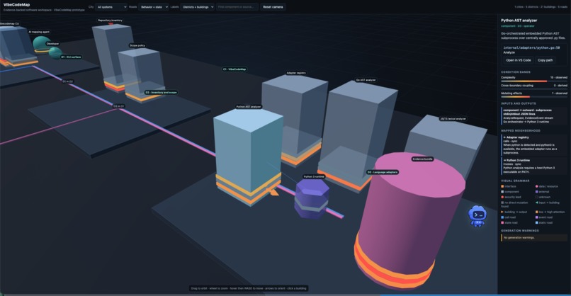 VibeCodeMap – screenshot 1