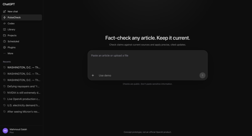 PulseCheck – screenshot 1