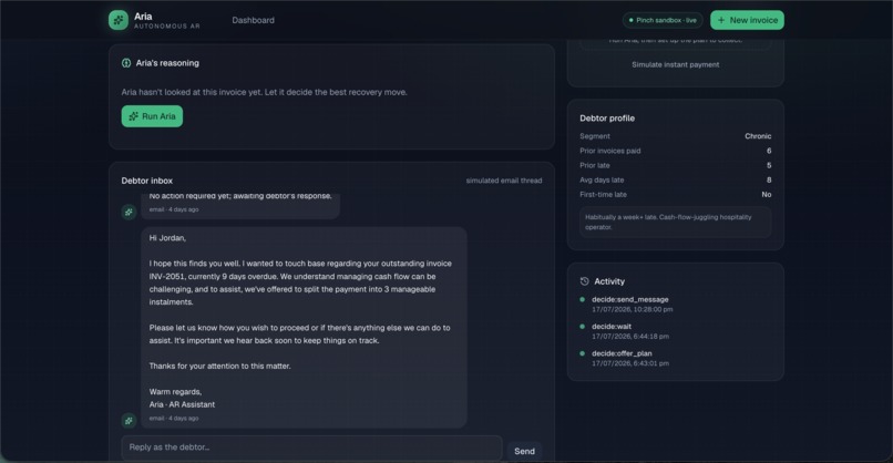 Aria – screenshot 2