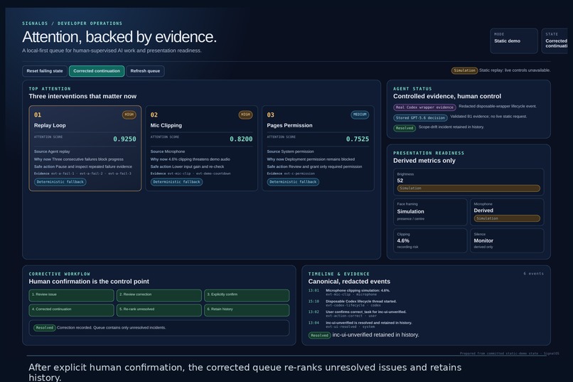 SignalOS — The AI Attention Control Plane – screenshot 6