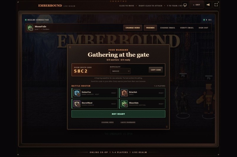 Emberbound Game – screenshot 2