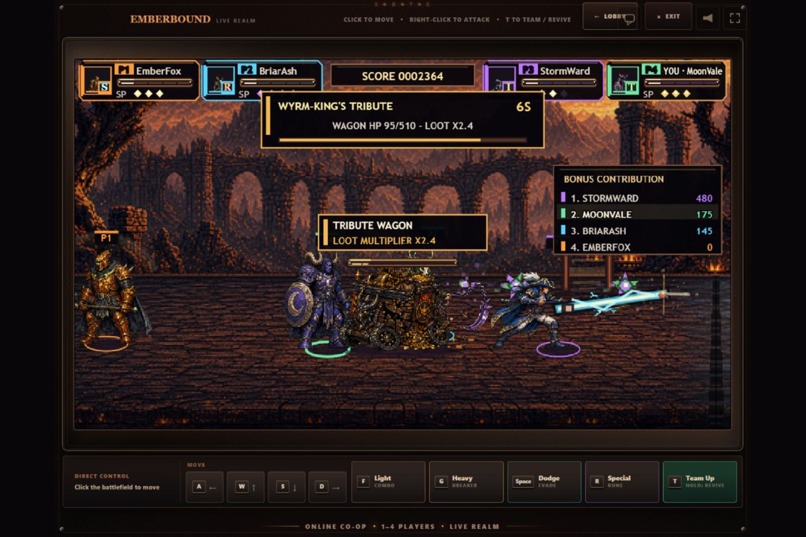 Emberbound Game – screenshot 3