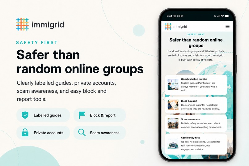 immigrid - Worldwide social network for immigrants – screenshot 12