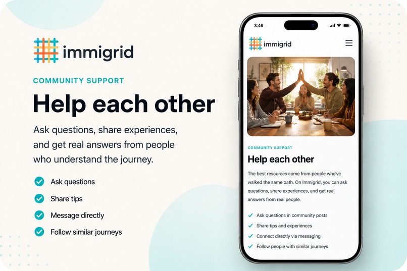 immigrid - Worldwide social network for immigrants – screenshot 14