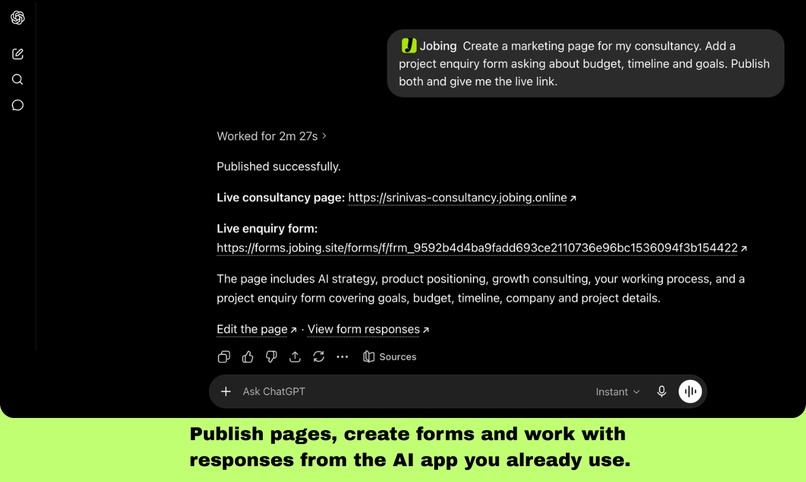 Jobing AI – screenshot 2