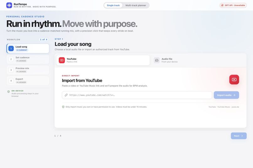 RunTempo – screenshot 7