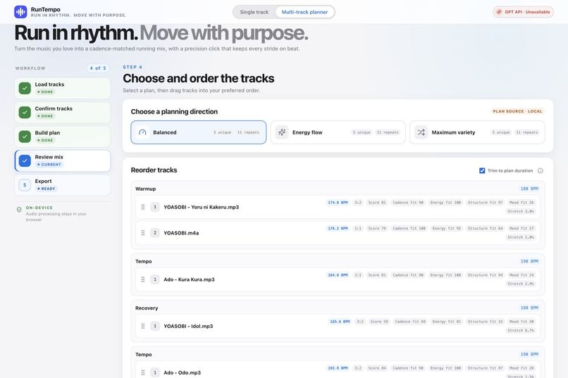 RunTempo – screenshot 14